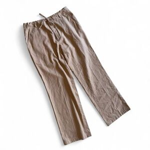 Tan linen y2k  Bebe pants